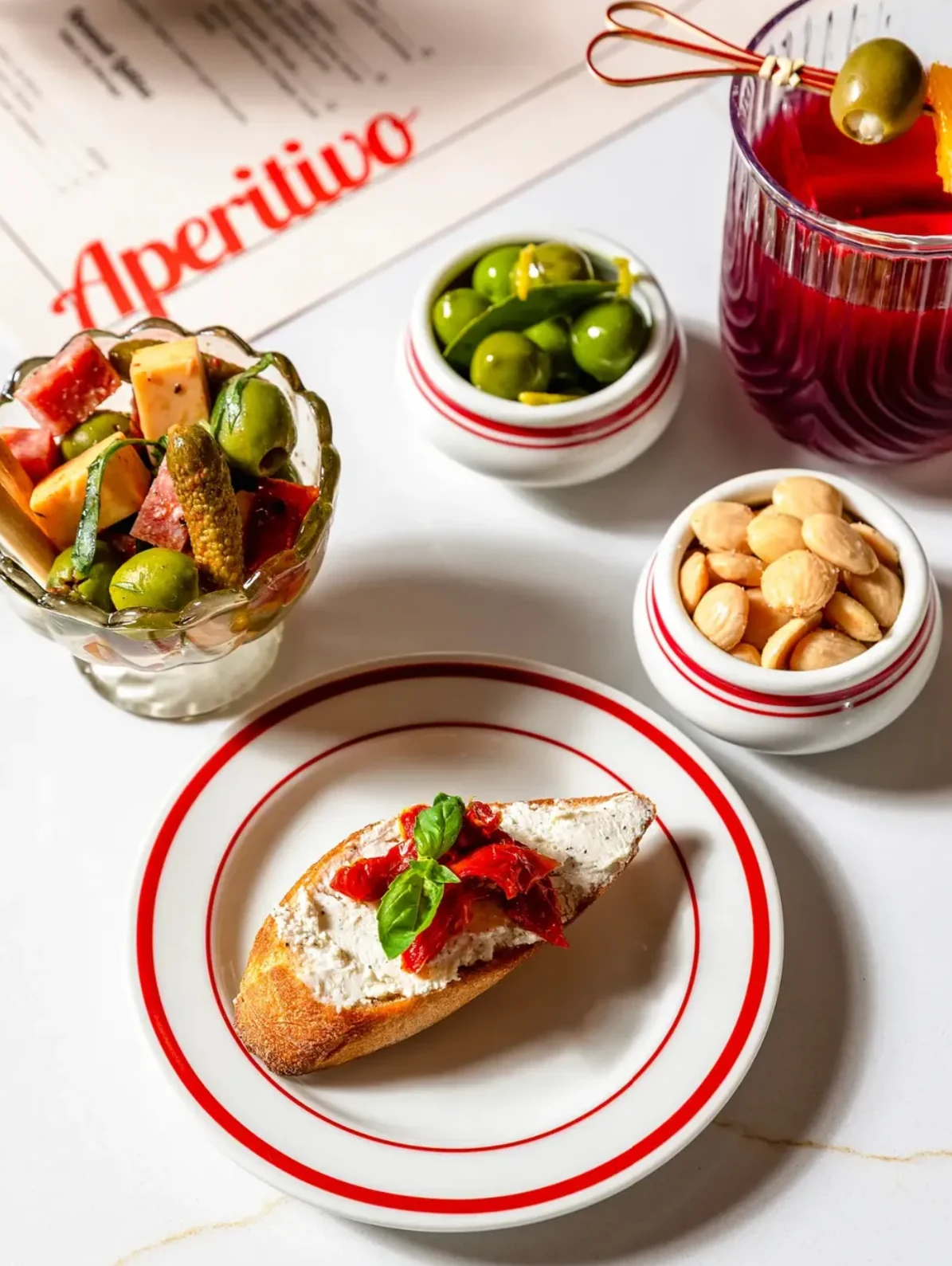 Aperitivo drinks
