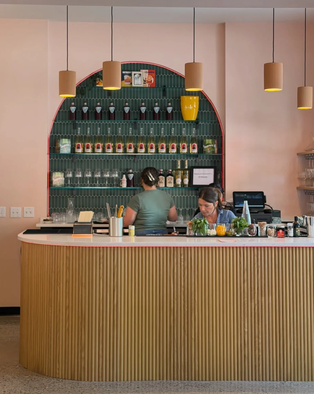 Aperitivo bar interior